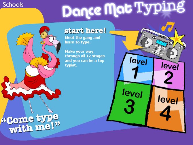 Dance Mat Typing Link
